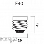 Sylvania SHP-T HPS bulb 1000W V2 E40 sodium lamp 3